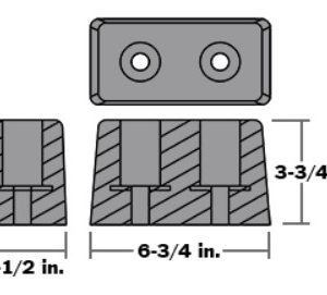 3.5`` DOCK BUMPER (OLD STYLE)
