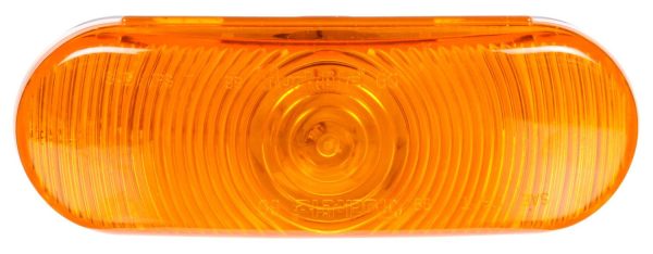 SUPER 60, INCANDESCENT, YELLOW OVAL, 1 BULB, FRONT/PARK/TURN, 12V, PL-3