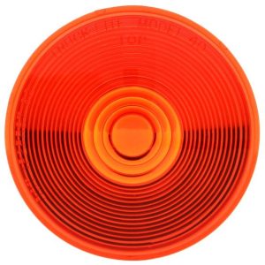 ROUND, RED, ACRYLIC, REPLACEMENT LENS