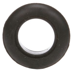 OPEN BACK, .125"-.250" DIAMETER, BLACK RUBBER, SEALING GROMMET