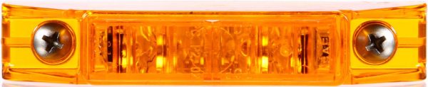 35 SERIES, LED, YELLOW RECTANGULAR, 5 DIODE, MARKER CLEARANCE LIGHT