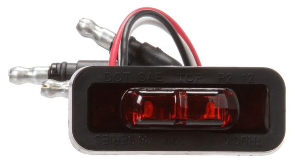 36 SERIES, DUAL-FUNCTION, FLEX-LITE, LED, LIGHT, RECTANGULAR, RED, 3 DIODE,