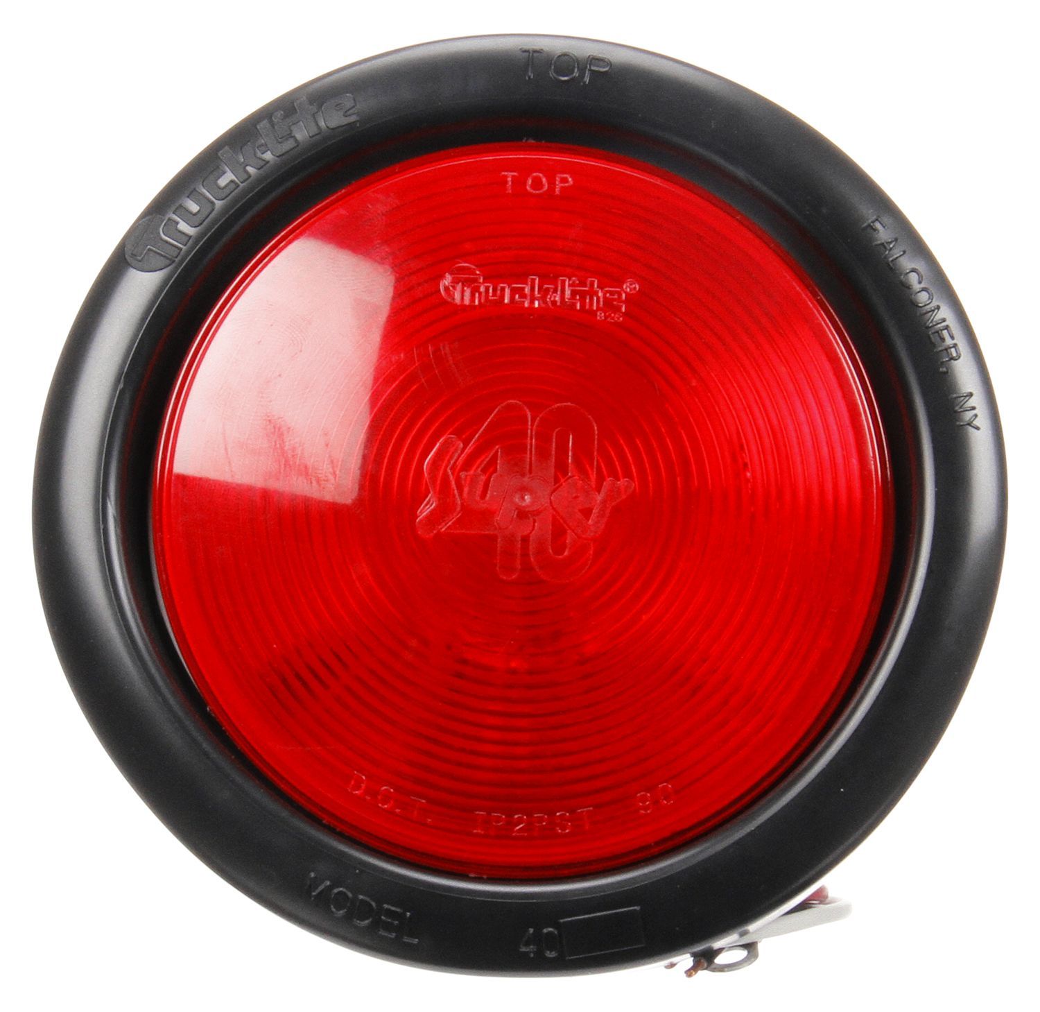 thumbnail image 2 of TRUCK-LITE 44322R Super 44 Red Round LED Lamp – Stop/Turn/Tail, 6 Diode Pattern, 12V, Made In USA 2 of 6