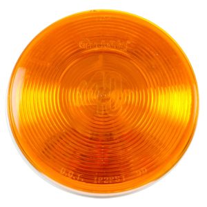 SUPER 40, INCANDESCENT, YELLOW ROUND, 1 BULB, FRONT/PARK/TURN,