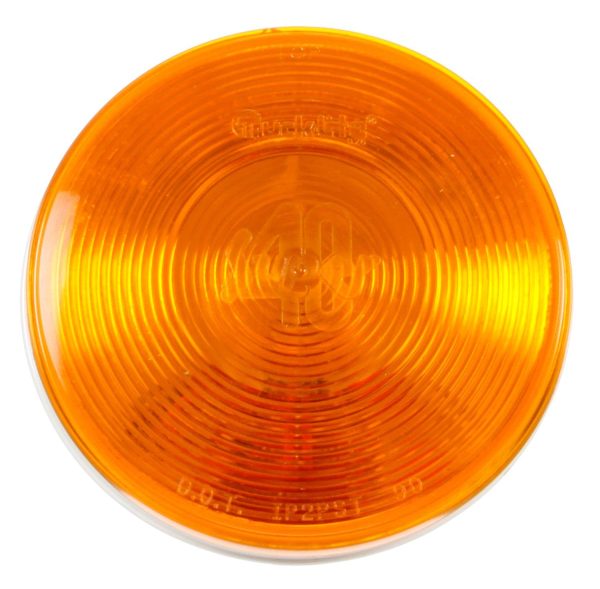 SUPER 40, INCANDESCENT, YELLOW ROUND, 1 BULB, FRONT/PARK/TURN,