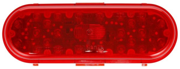 TRUCK LITE 60 SERIES, LED, RED, OVAL, 26 DIODE, STOP/TURN/TAIL
