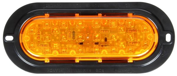 60 SERIES, LED, YELLOW OVAL, 26 DIODE, AUXILIARY TURN SIGNAL