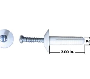 NYLON TAPIT 1/4 X 2``