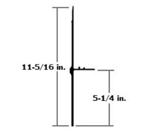 RAIL, BOTTOM,  P-SERIES, 52FT