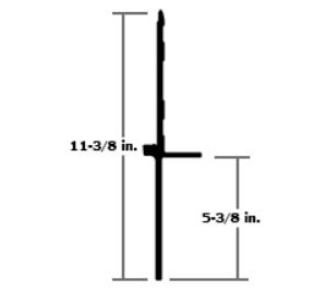 BOTTOM RAIL   *FULL LENGTH*